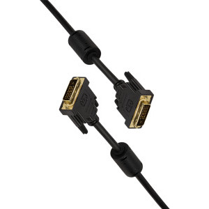 Cablu video Logilink CD0002 DVI-D Dual Link Male - DVI-D Dual Link Male, 3 m, Negru