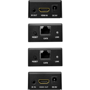Logilink HD0023 Extender HDMI via Ethernet, max 60 m, Negru