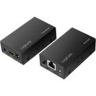 Adaptor Logilink HD0023 Extender HDMI via Ethernet, max 60 m, Negru