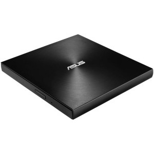 ASUS ZenDrive U8M, ultra-slim extern DVD citire/scriere, USB-C, suport M-DISC, Windows si Mac OS, negru