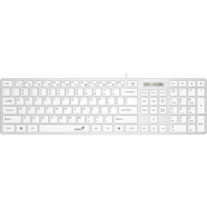 Tastatura Genius SlimStar 126 White