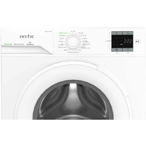 Arctic APLM1WFSU18210W, 8 kg, 1200 RPM, Clasa A, Silent Inverter, ExtraSteam, SaveInAll, Alb
