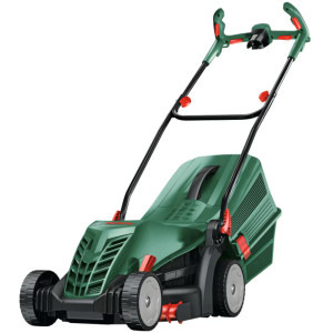 Bosch Masina de tuns iarba electrica UniversalRotak 37-550, 1400 W, latime taiere 37 cm, inaltime taiere 25-70 mm, 5 trepte de taiere, sac colector 40 L