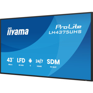 IIyama ProLite LH4375UHS-B2AG 42.5 inch UHD IPS 8 ms 60 Hz