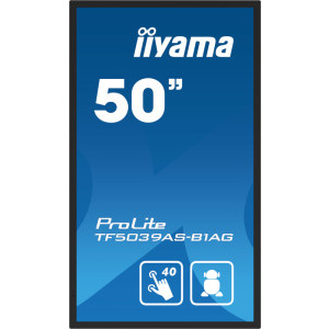 IIyama ProLite TF5039AS-B1AG Touchscreen 49.5 inch UHD VA 9.5 ms 60 Hz