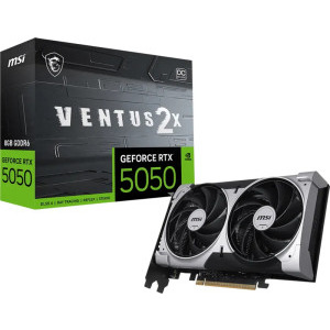 MSI GeForce RTX 5050 VENTUS 2X OC 8GB GDDR6 128-bit DLSS 4.0
