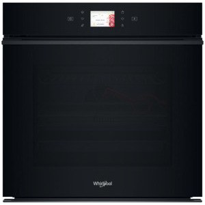 Cuptor incorporabil Whirlpool WOI98MPT2SBA, Electric, 73 L, Autocuratare pirolitica, 6th Sense, MultiSense, Ready2Cook, AirFry, Grill, Casa A+, Negru