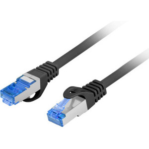 Cablu retea Lanberg CAT6a Patch Cable S/FTP 10 m LZSH Black