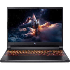 Acer Gaming 16'' Nitro V16 AI ANV16-61, WQXGA IPS 180Hz, Procesor AMD Ryzen™ AI 9 365 (24M Cache, up to 5.0 GHz), 32GB DDR5, 2x 1TB SSD, GeForce RTX 5070 8GB, No OS, Obsidian Black