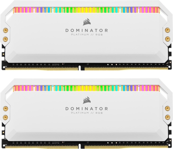 Memorie Corsair Dominator Platinum RGB White 16GB DDR4 3200MHz CL16 Dual Channel Kit