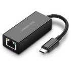 Placa de retea Ugreen US236 Gigabit USB-C Negru