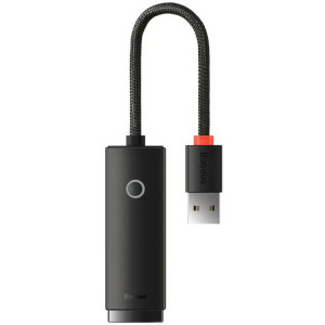 Placa de retea Baseus WKQX000001 100 Mbps USB Negru