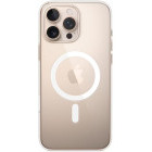 Apple Protectie pentru spate, material PC, cu MagSafe pentru iPhone 16 Pro, culoarea Transparent