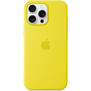 Apple Protectie pentru spate, material silicon, cu MagSafe pentru iPhone 16 Pro, culoare Star Fruit