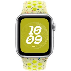 Apple Nike Sport Band, 42mm, Volt Splash - M/L