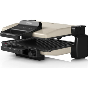 Bosch Gratar electric 3-in-1 TCG3302, 2000W, Argintiu/Negru