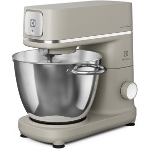 Electrolux Explore 6 E6KM1-4PPT, 1200 W, 10 viteze + Pulse, Boluri inox 4 L + 6 L, Iluminare LED pentru bol, Capac pentru dospire, Platinum Pearl, 6 L / 4L