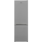 Combina frigorifica Heinner HC-V2681SE++, 268 L, Less Frost, Clasa E, Control mecanic, Iluminare LED, 170 cm, Argintiu