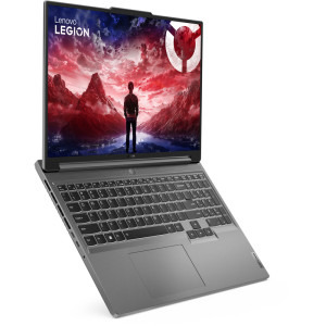 Lenovo Gaming 16'' Legion Slim 5 16AHP9, WQXGA IPS 165Hz, Procesor AMD Ryzen™ 7 8845HS (16M Cache, up to 5.1 GHz), 16GB DDR5, 1TB SSD, GeForce RTX 4060 8GB, No OS, Luna Grey, 3Yr Onsite Premium Care