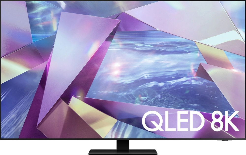 Televizor LED Samsung Smart TV QLED 65Q700T Seria Q700T 163cm gri-negru 8K UHD HDR