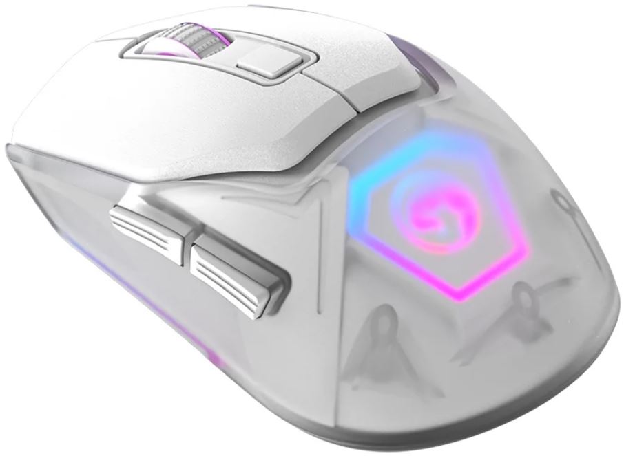 Mouse Gaming Marvo Fit Pro G1W Wireless White