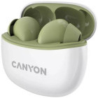 Casti Canyon TWS5, Wireless Stereo, White-Green