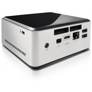 Intel (NUC) Next Unit of Computing NUC5PPYH, Intel Pentium N3700 1.6GHz, 1x DDR3 8GB max, HDD 2.5 inch, 1x M.2 Wi-Fi, HDMI, VGA