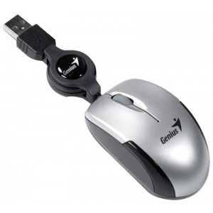 photography admire Avenue Mouse Genius Micro Traveler USB silver - PC Garage