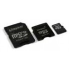 Kingston Micro SD 2GB + Adaptor SD + Adaptor mini SD