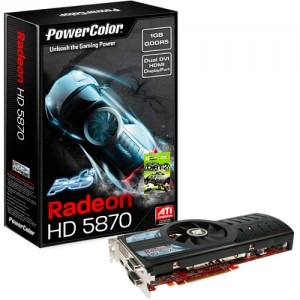 PowerColor Radeon HD5870 PCS+ 1GB GDDR5 256-bit + DiRT 2