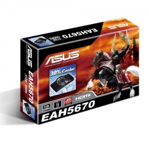 ASUS Radeon HD5670 512MB GDDR5 128-bit