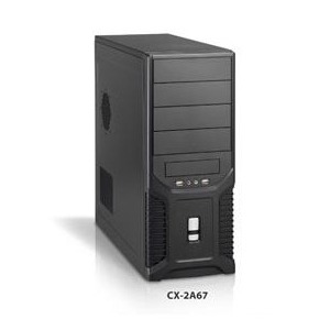 KME CX-2A67-01 black ATX / mATX