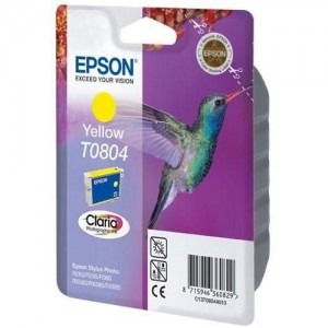 Epson Cartus T0804 Yellow