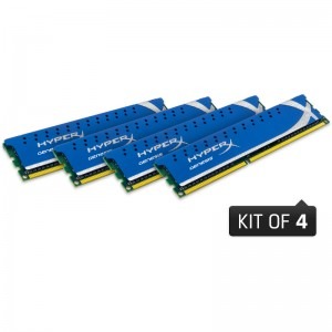 HyperX Genesis 16GB DDR3 1600MHz CL9 Quad Channel Kit