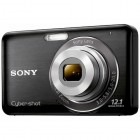 Sony Cyber-Shot DSC-W310 black + 2GB Memory Stick + Sticker