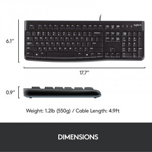 Logitech MK120 Black