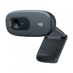 Logitech C270, HD, USB, Black