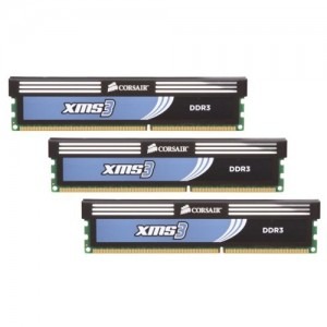 Corsair XMS3 6GB DDR3 1600MHz CL7 Triple Channel