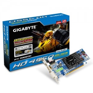 GIGABYTE Radeon HD4550 128MB DDR3 HyperMemory 64-bit