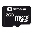 Serioux Micro SD 2GB + Adaptor SD