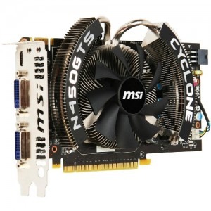 MSI GeForce GTS 450 Cyclone OC 1GB GDDR5 128-bit