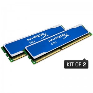 HyperX Blu 4GB DDR3 1600MHz CL9 Dual Channel Kit