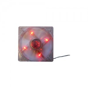 Cooler Master LED Silent Fan Red 120mm (TLF-S12-ER-GP)