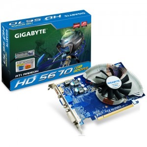 GIGABYTE Radeon HD5670 1GB GDDR5 128-bit