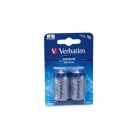Verbatim Premium 2x C LR14 blister