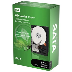 WD 1.5TB SATA-II 5400rpm 64MB Caviar Green