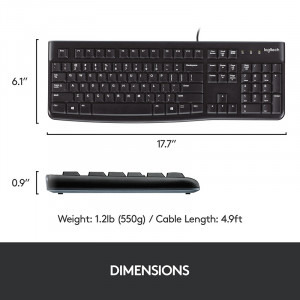 Logitech K120 Black