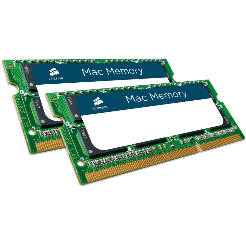 Memorie notebook Corsair 8GB, DDR3, 1066MHz, CL7, 1.5v, Dual Channel Kit - compatibil Apple