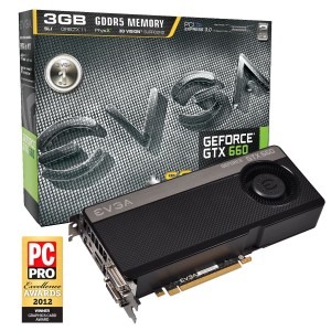 EVGA GeForce GTX 660 SuperClocked+ 3GB GDDR5 192-bit