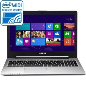 ASUS 15.6'' S56CM-XX139H Ivy Bridge i5 3317U 1.7GHz 4GB 500GB + 24GB SSD GeForce GT 635M 2GB Win 8 Black